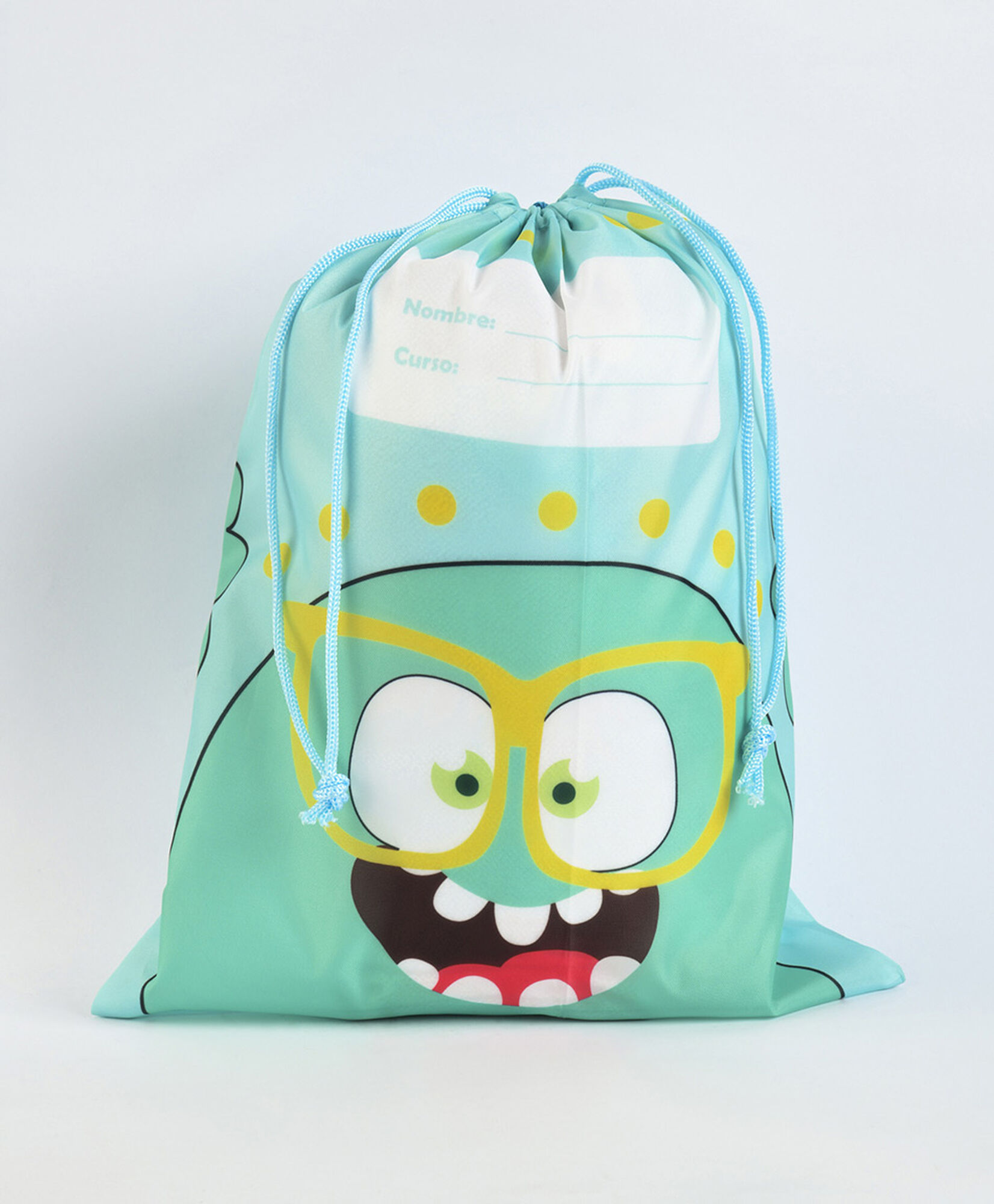 Bolsa ropa escolar celeste Bolsa ropa escolar celeste