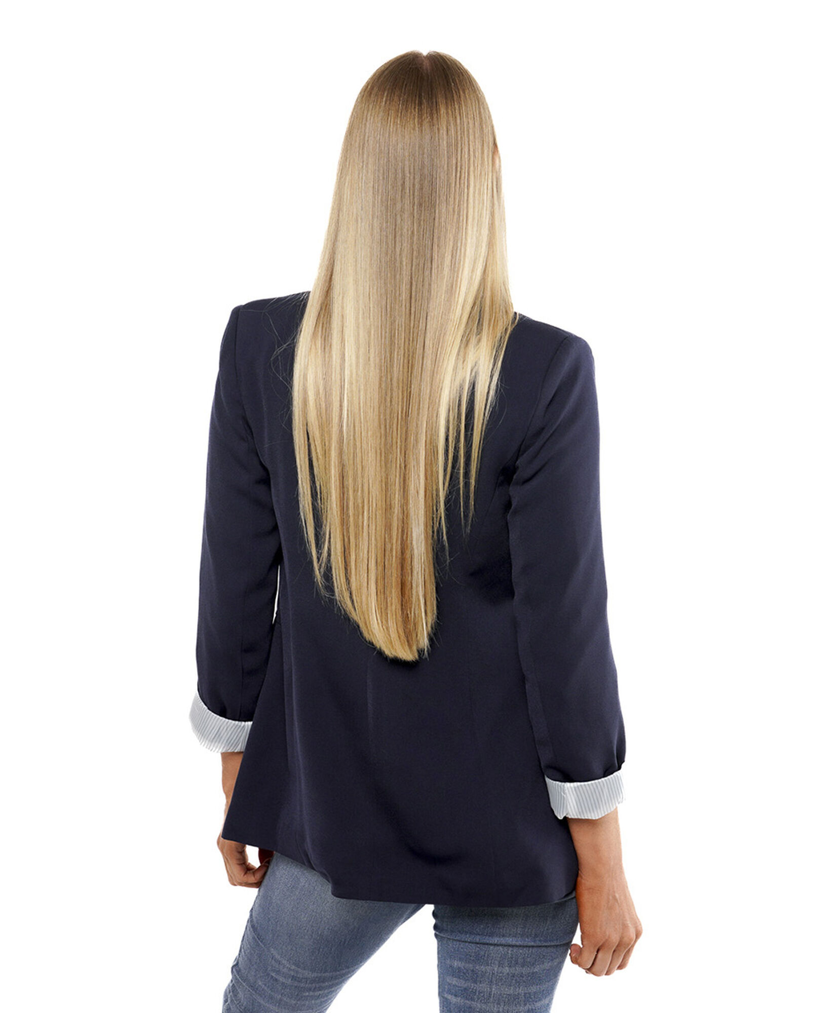 Blazer mujer botones azul Blazer mujer botones azul