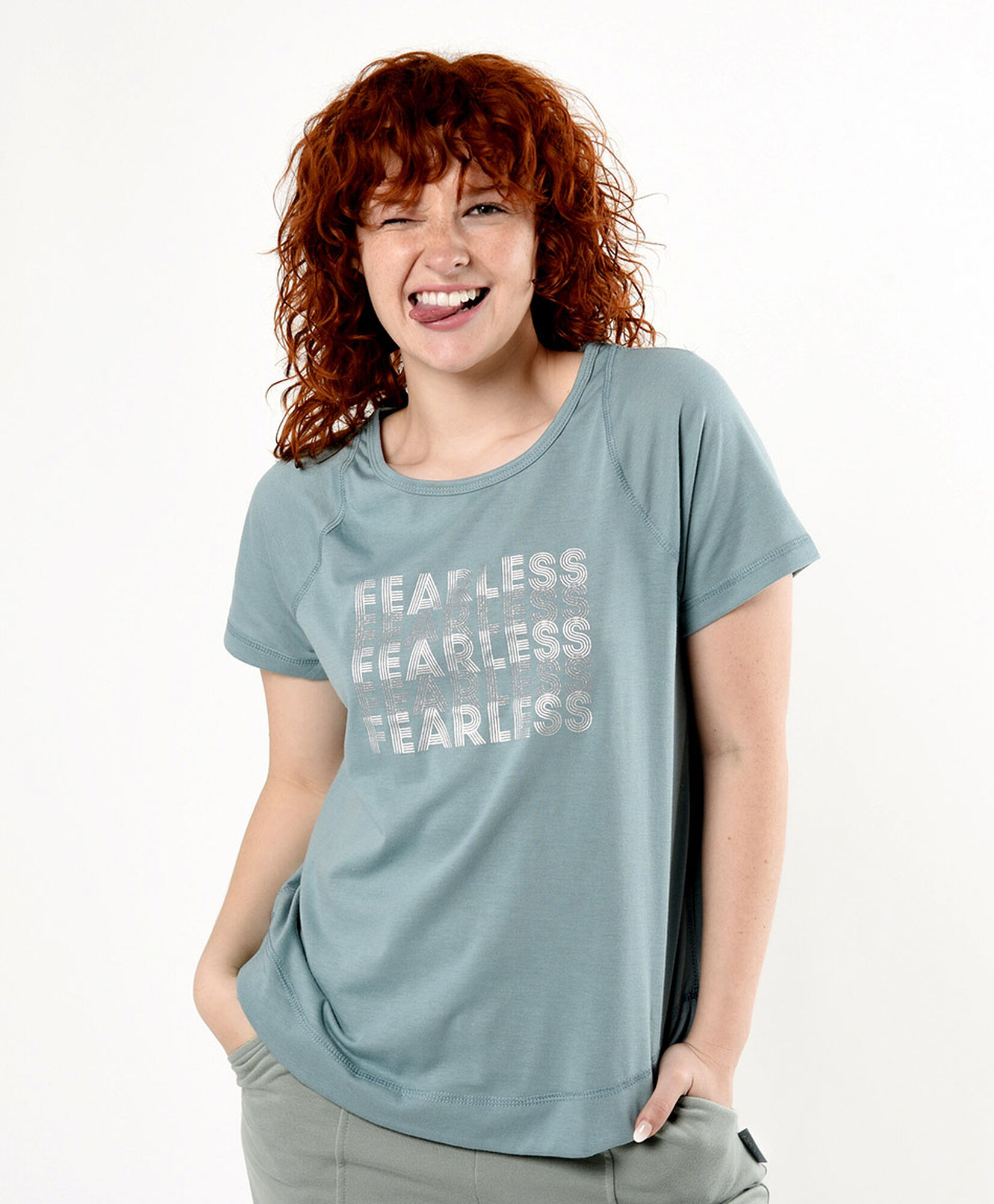 Polera deportiva mujer fearless Polera deportiva mujer fearless