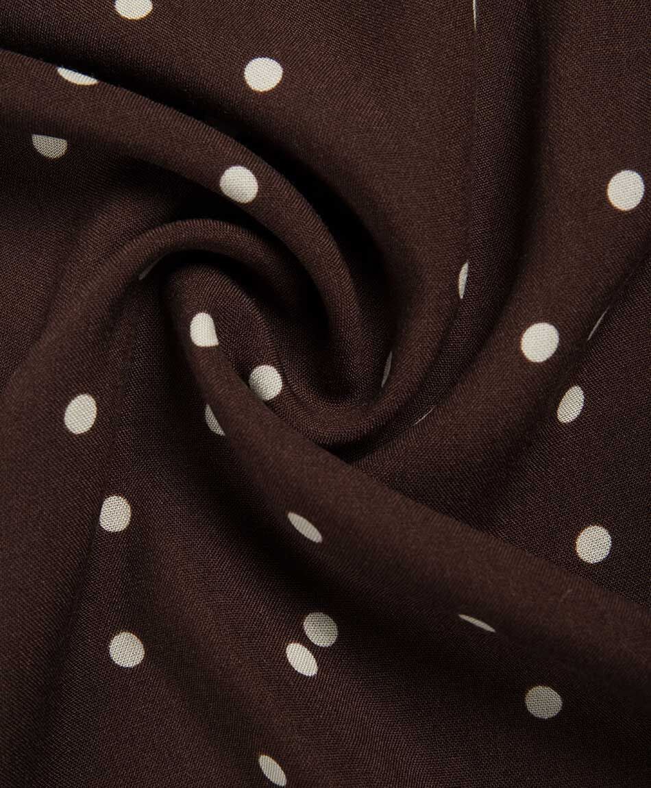 Pantal&oacute;n mujer wide lunares