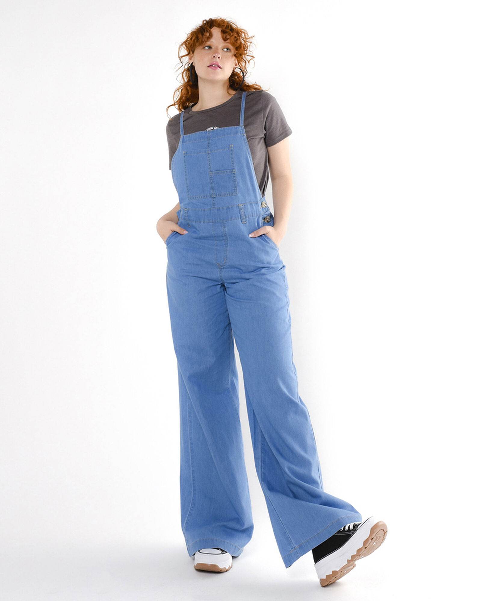 Jardinera mujer tencel wide Jardinera mujer tencel wide