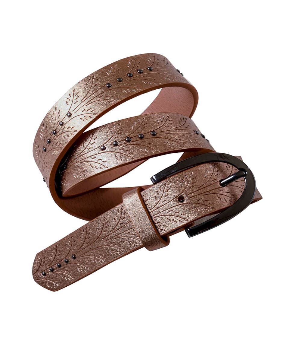Cinturon tachas print