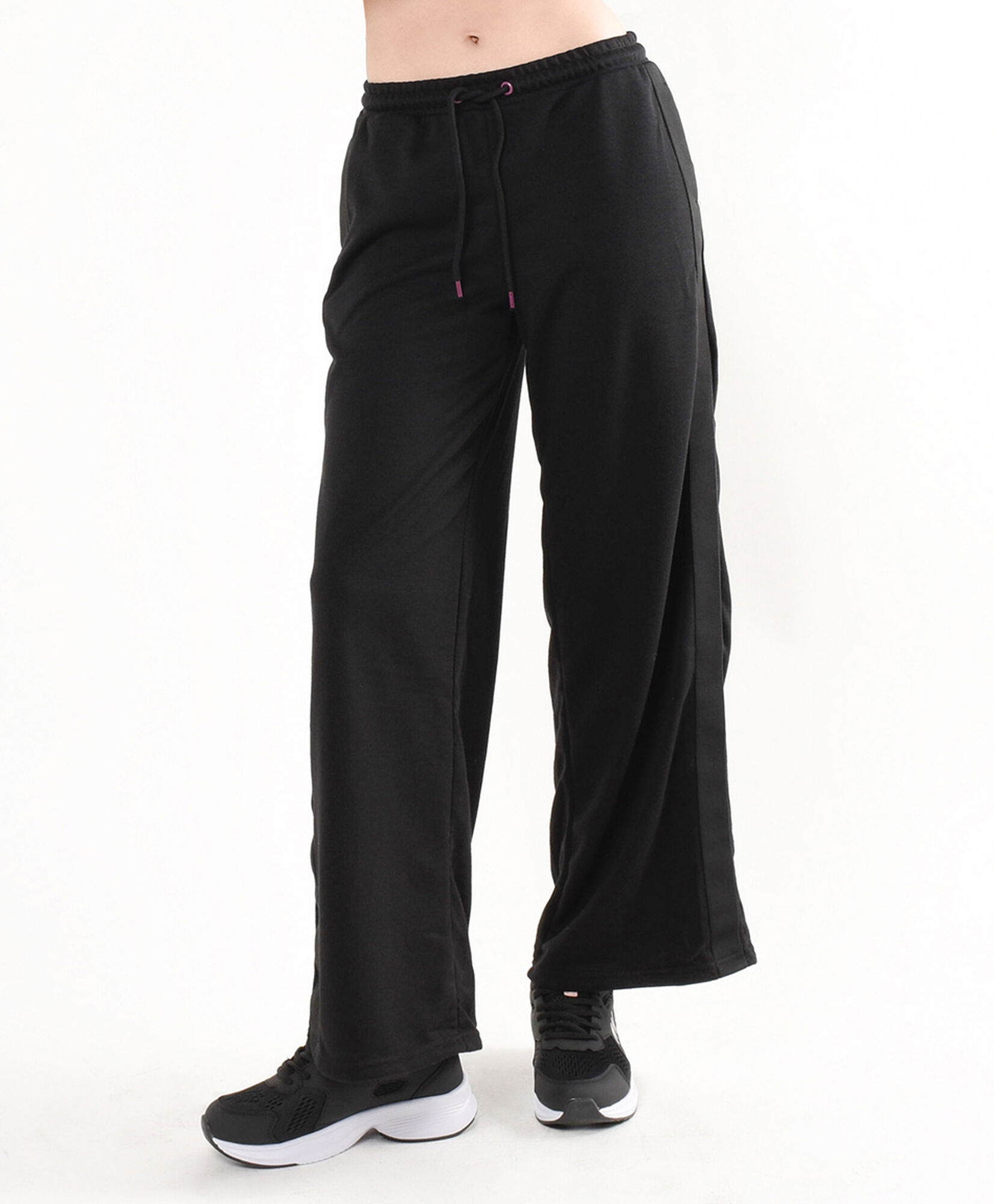 Pantalón deportivo mujer liso wide Pantalón deportivo mujer liso wide
