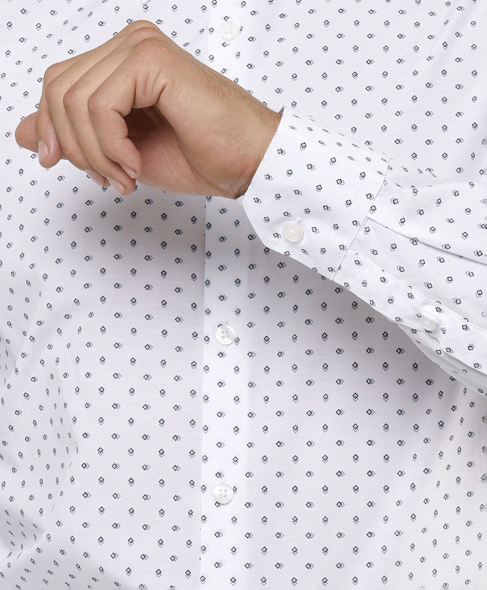 Camisa hombre mini cuadros Camisa hombre mini cuadros