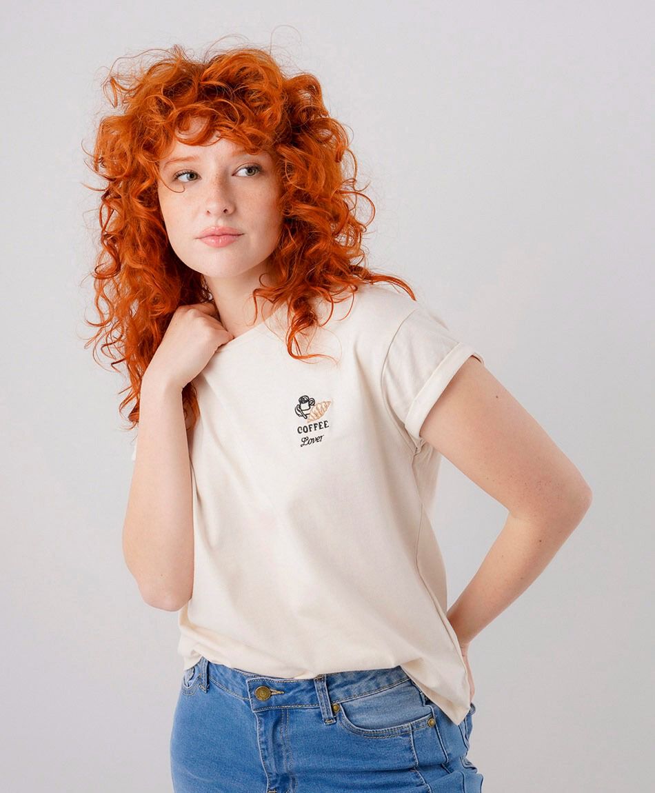 Polera mujer coffee lover