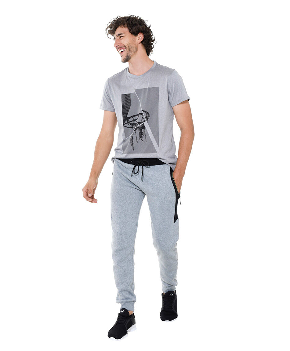 Pantalon cierres mesh