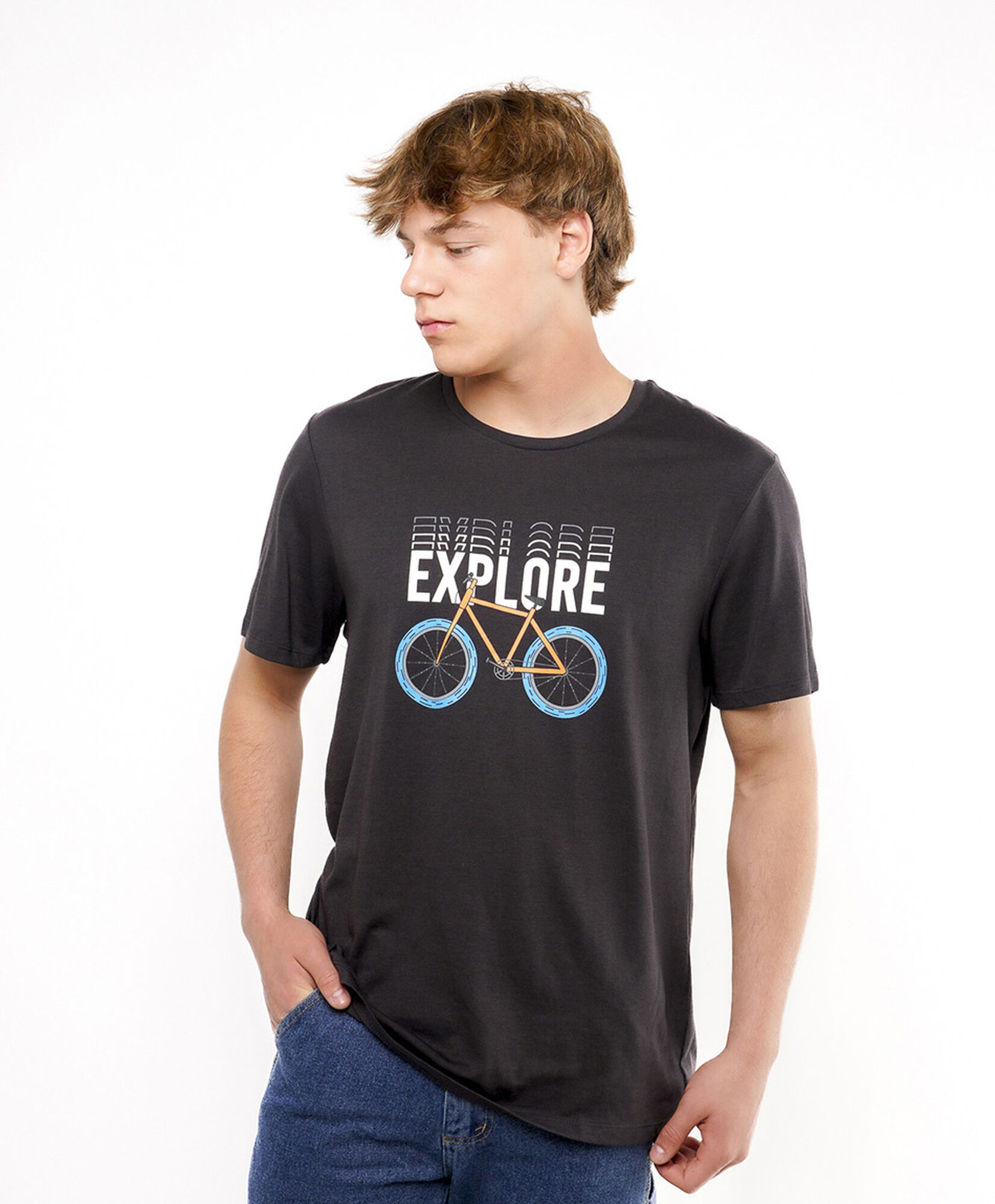 Polera hombre bicicleta Polera hombre bicicleta