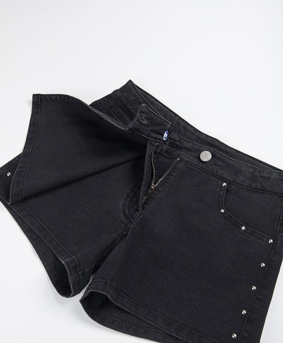 Short ni&ntilde;a falda tachas