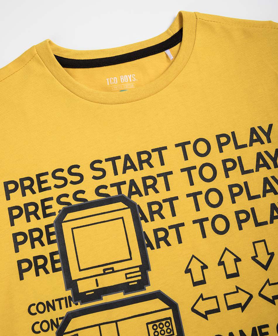 Polera ni&ntilde;o estampado hora de jugar