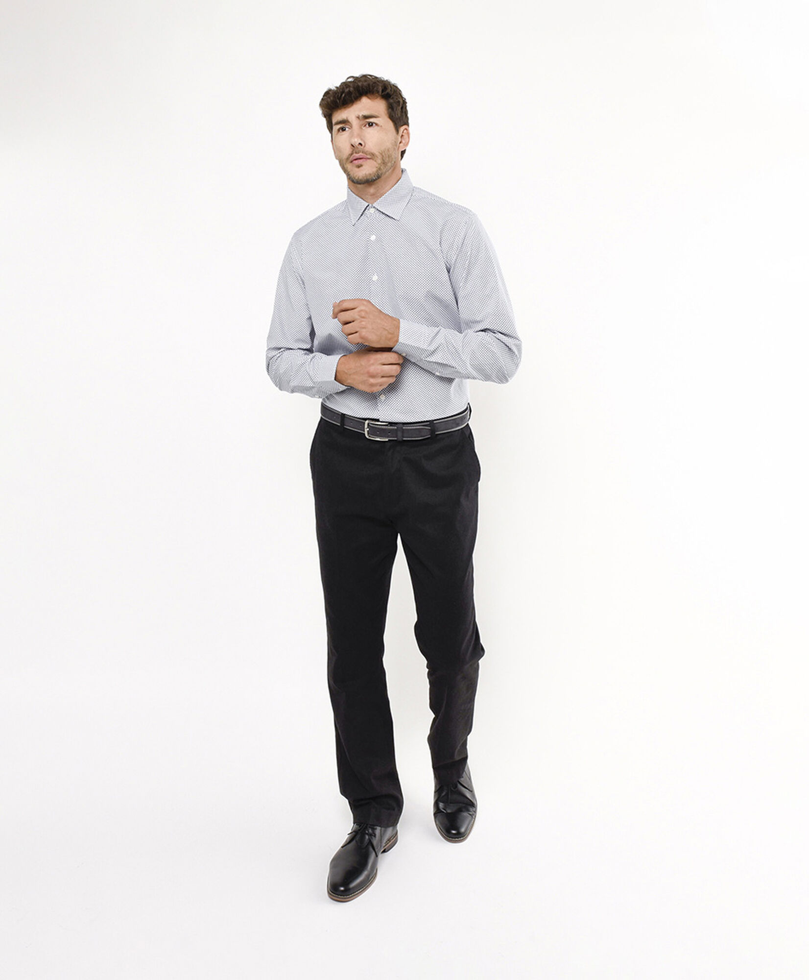 Camisa hombre mini círculos Camisa hombre mini círculos
