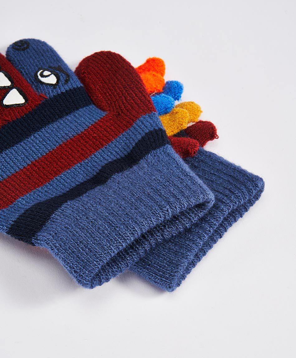 Guantes ni&ntilde;o dise&ntilde;o dinorex