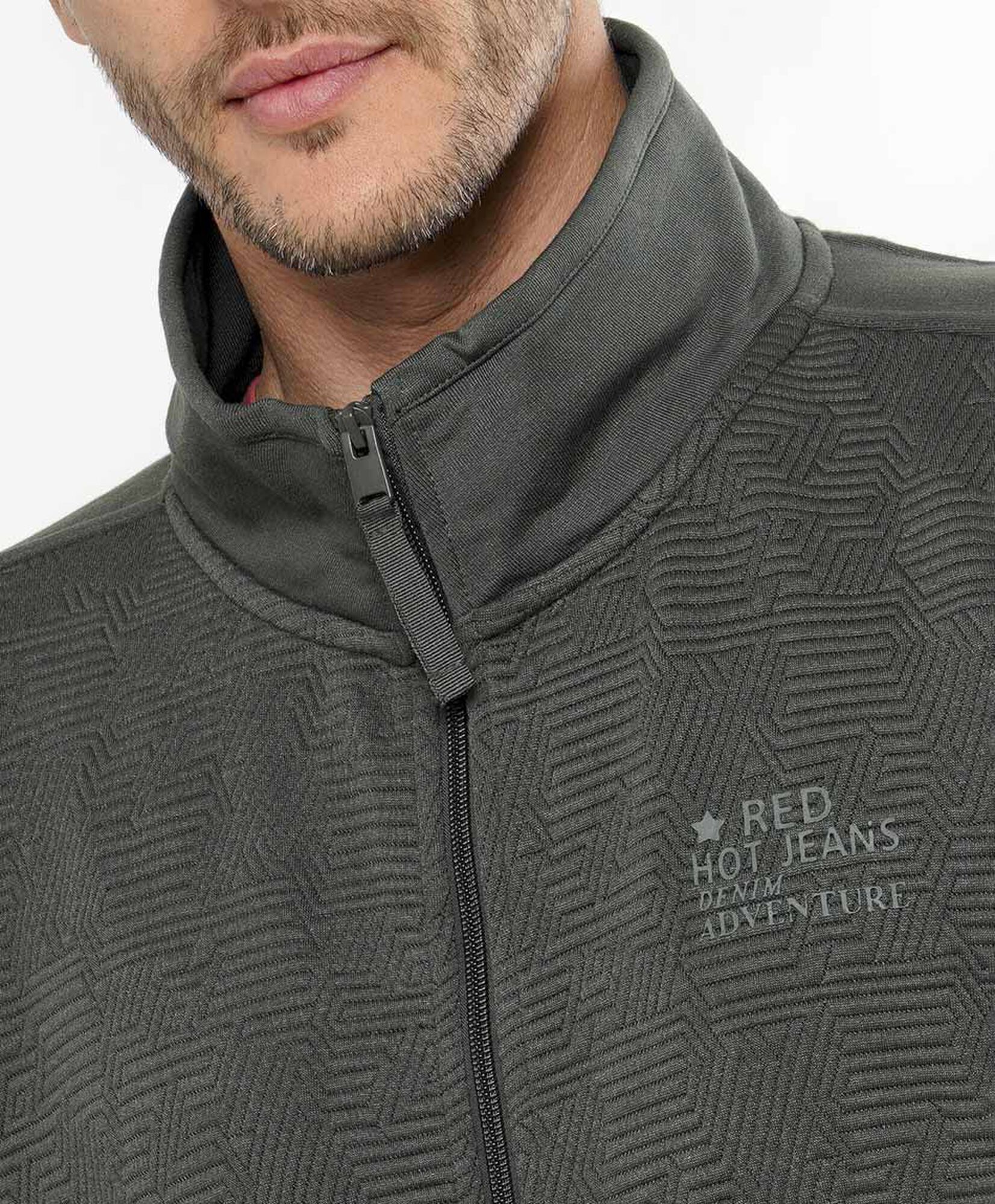 Chaqueta hombre estilo tejida Chaqueta hombre estilo tejida
