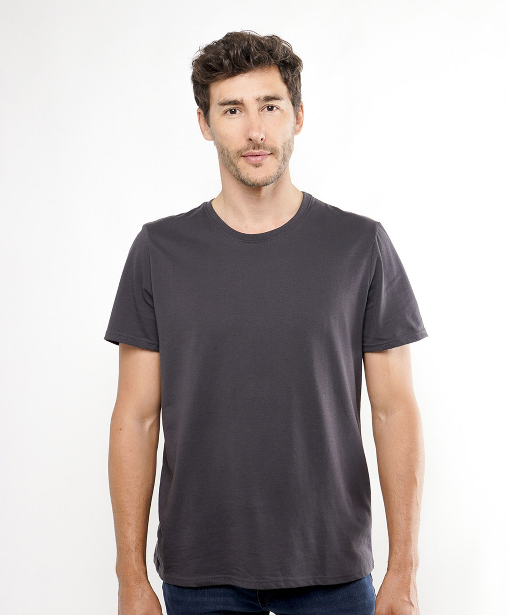 Polera hombre básica colores Polera hombre básica colores