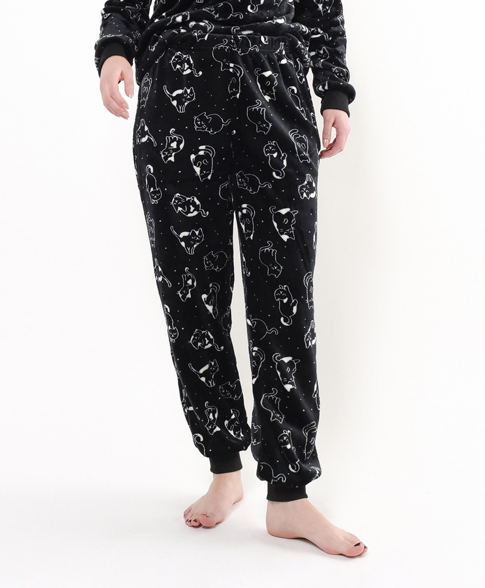 Pijama mujer plush gatitos Pijama mujer plush gatitos