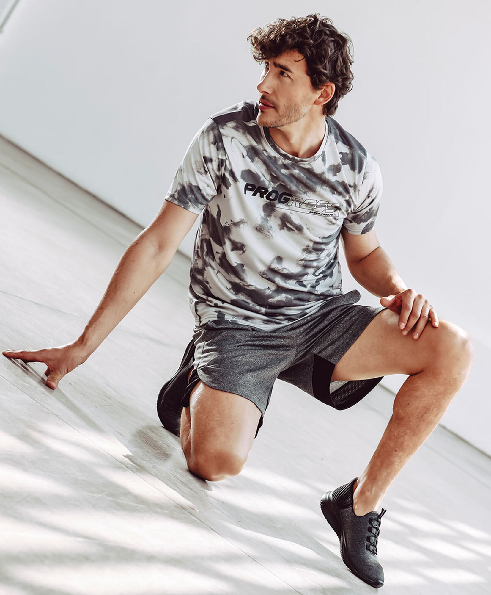 Polera deportiva hombre manchas Polera deportiva hombre manchas