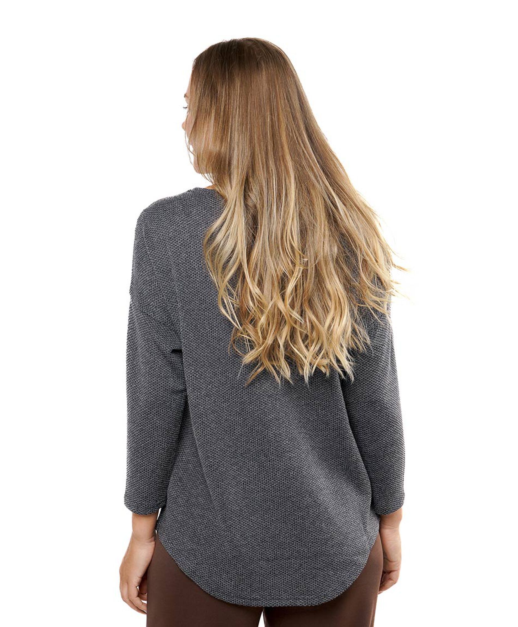 Polera mujer melange Polera mujer melange