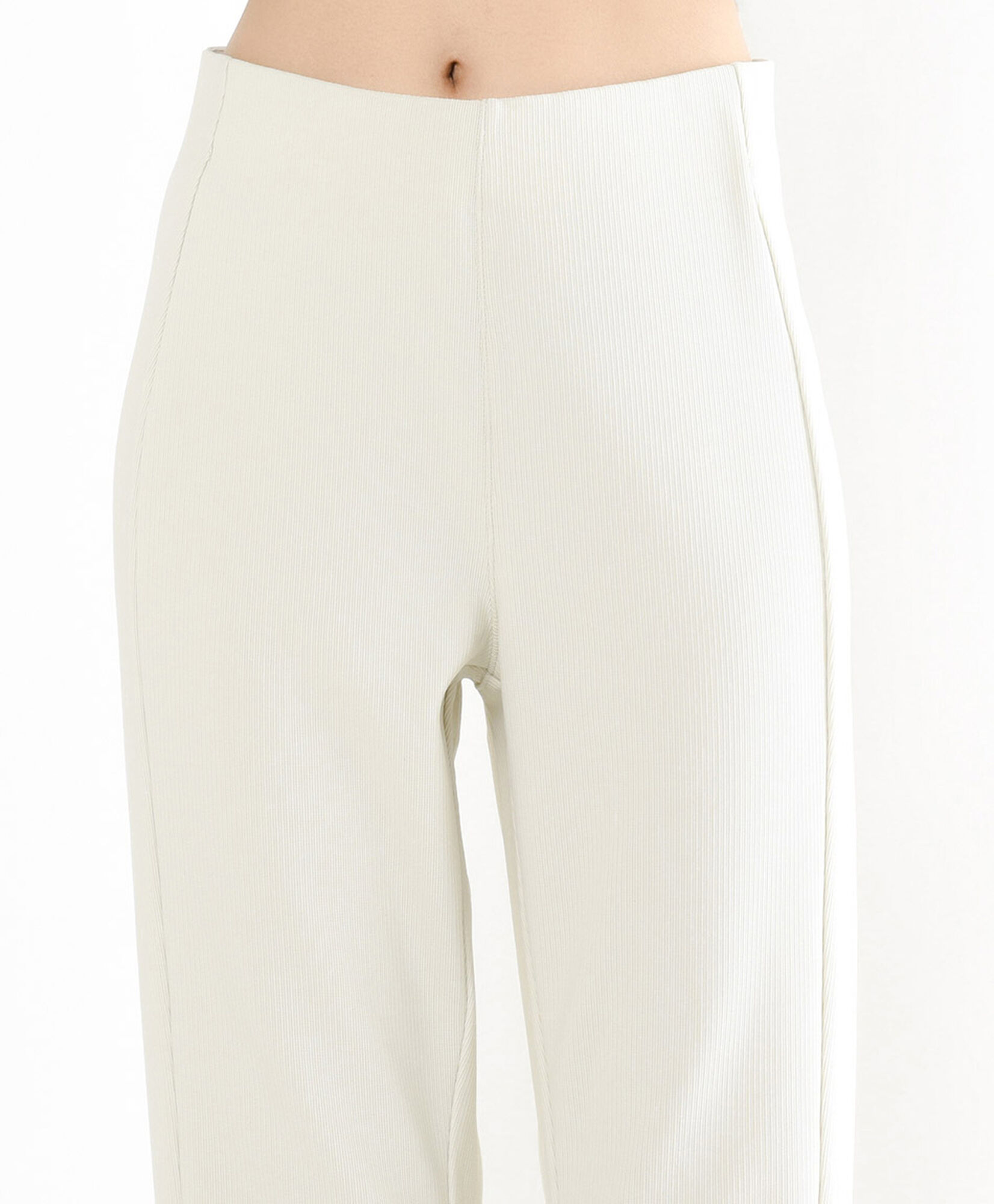 Pantalón mujer canalé liso Pantalón mujer canalé liso