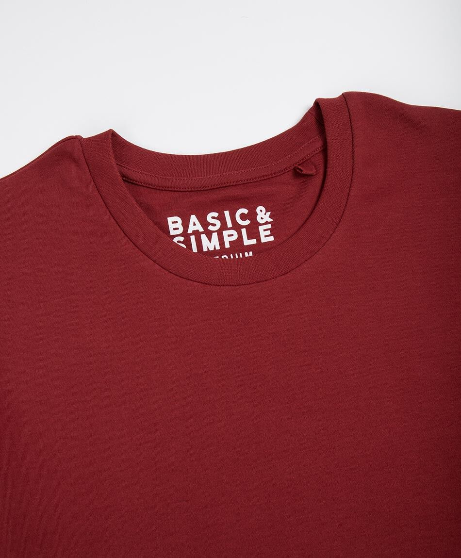 Polera hombre manga larga b&aacute;sica