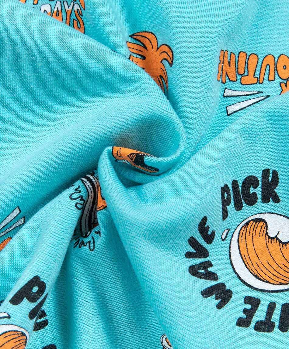 Polera beb&eacute; dinosaurio surf