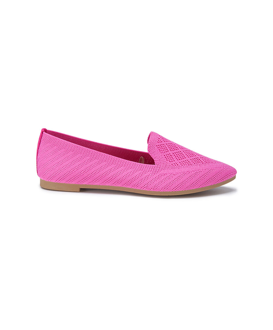 Ballerina mujer tejida fucsia