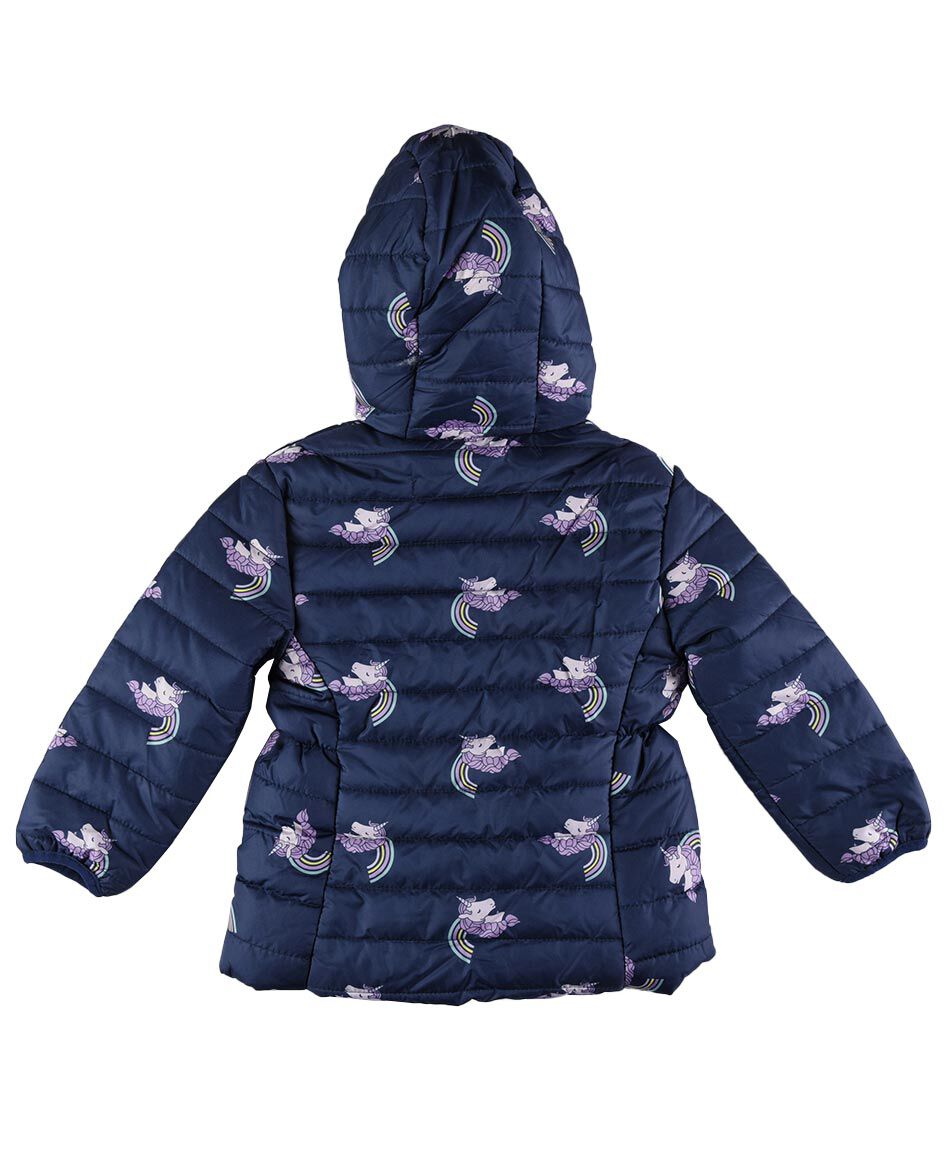 Parka estampado unicornio