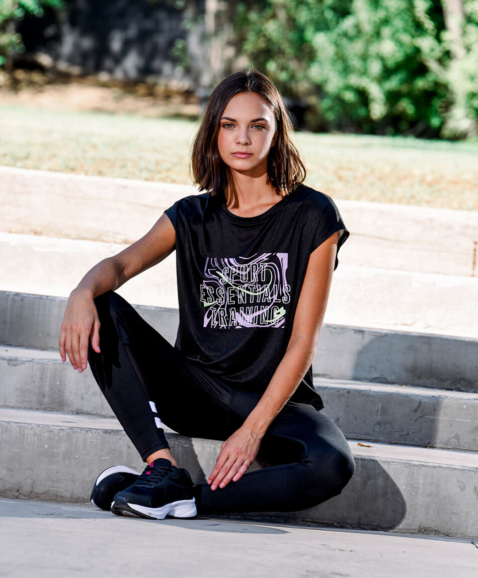 Polera deportiva mujer training