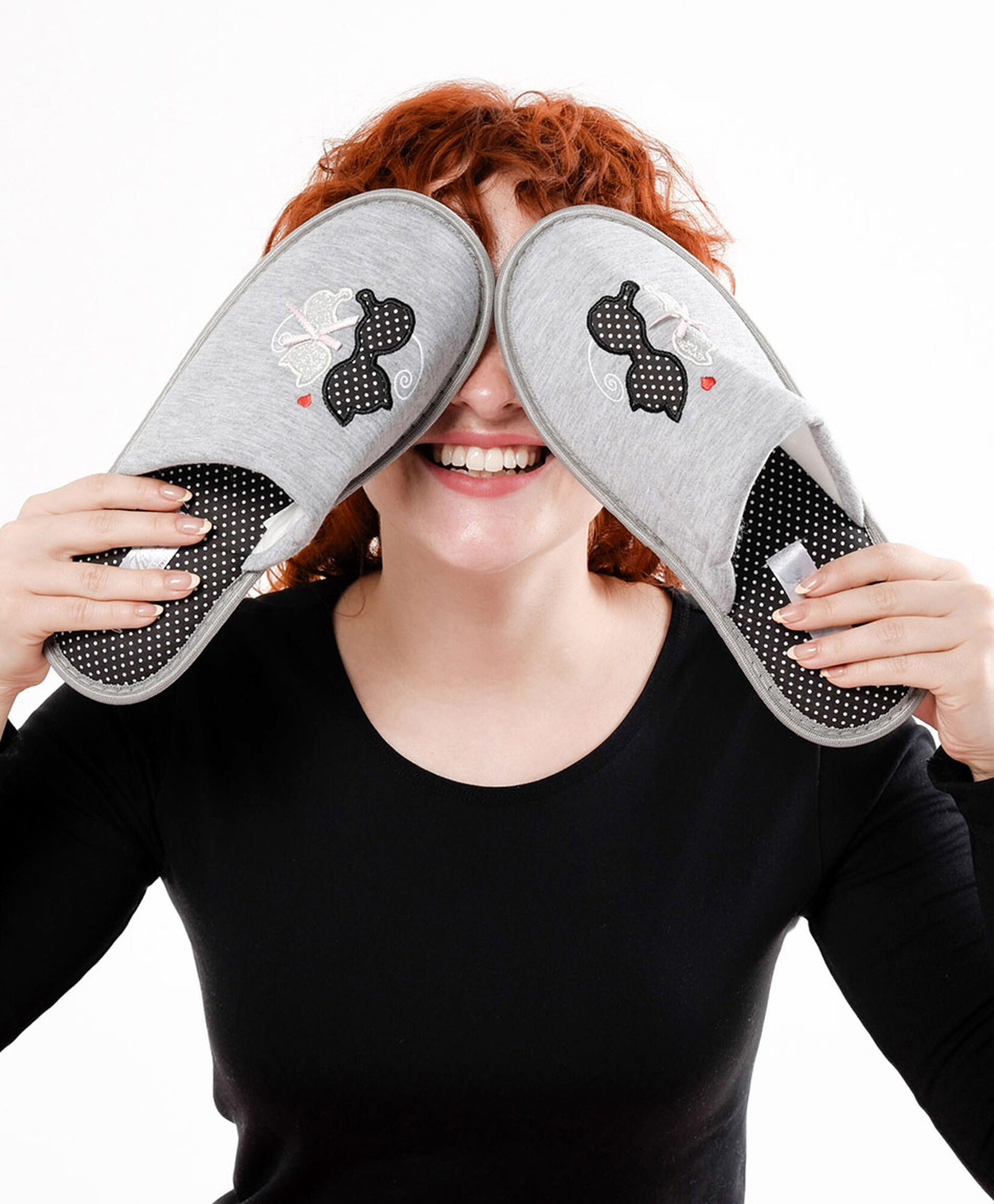 Pantufla mujer gatos Pantufla mujer gatos