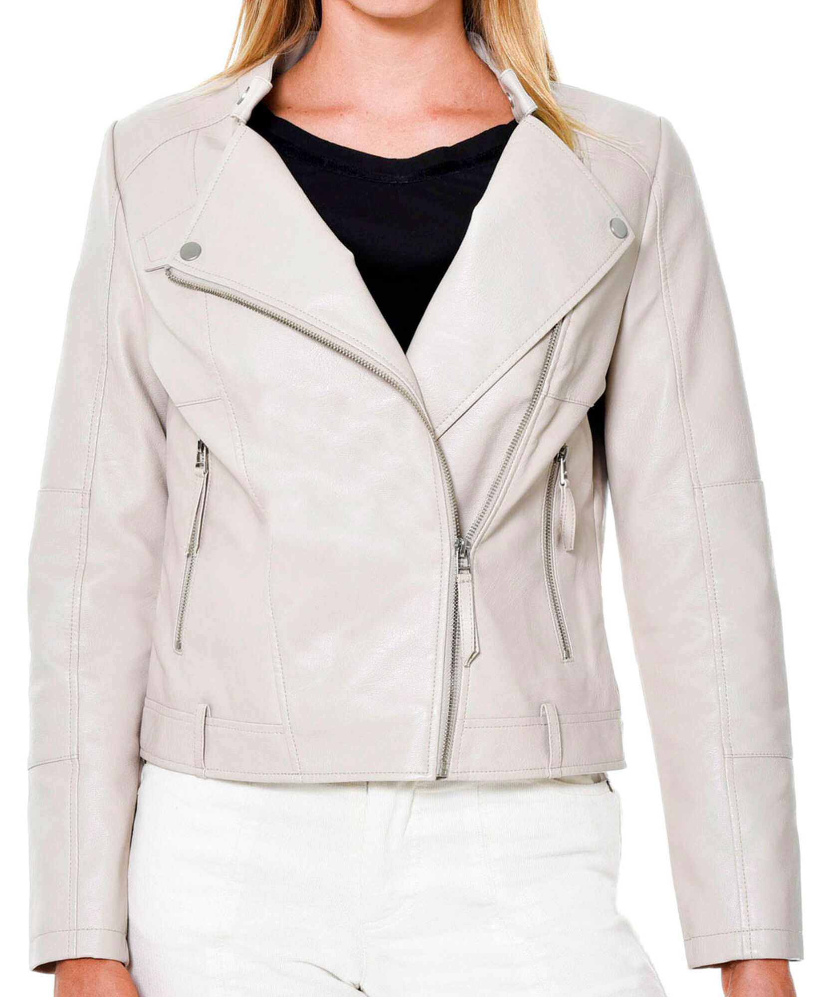 Chaqueta biker natural Chaqueta biker natural