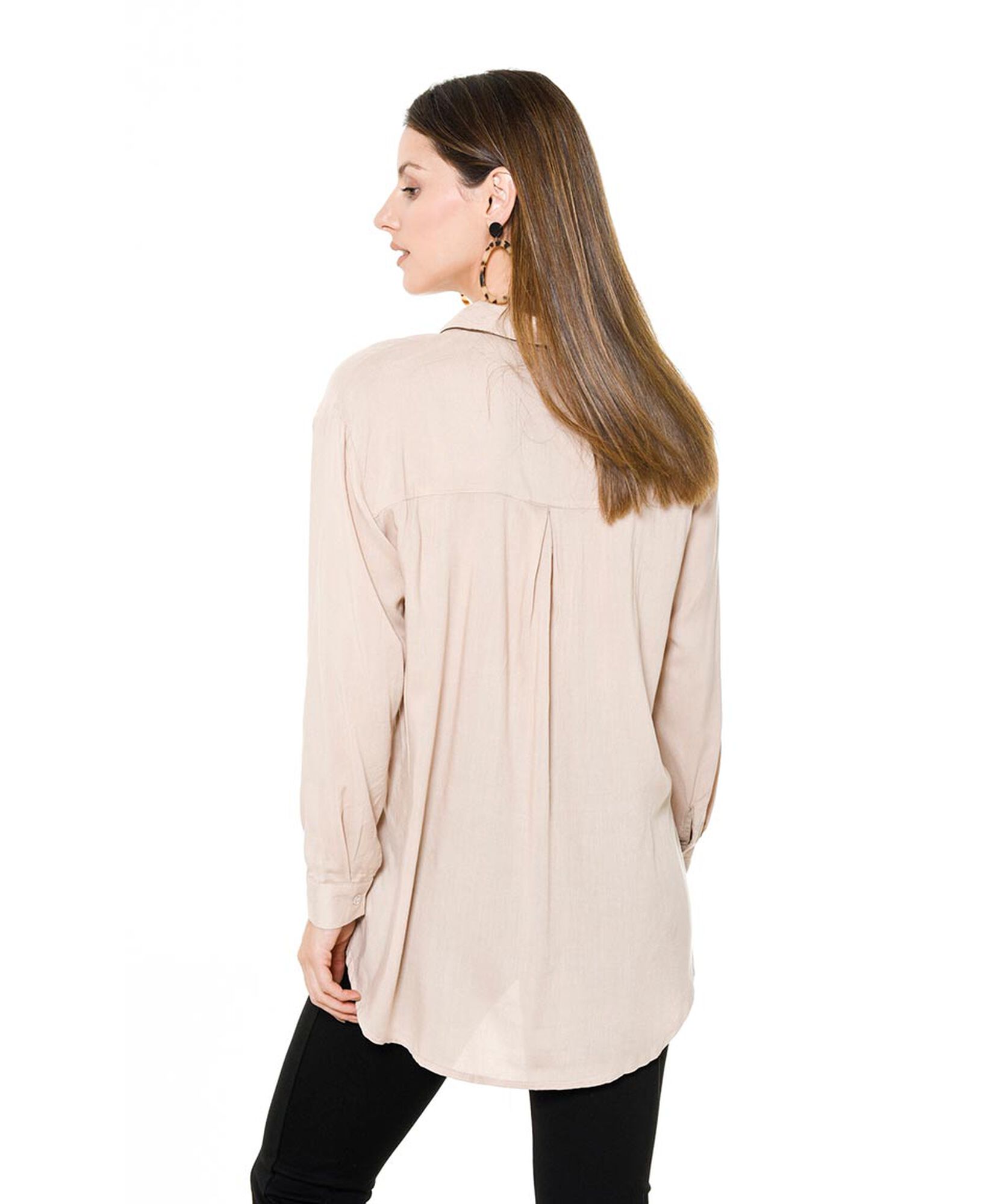 Blusa bolsillo parche Blusa bolsillo parche