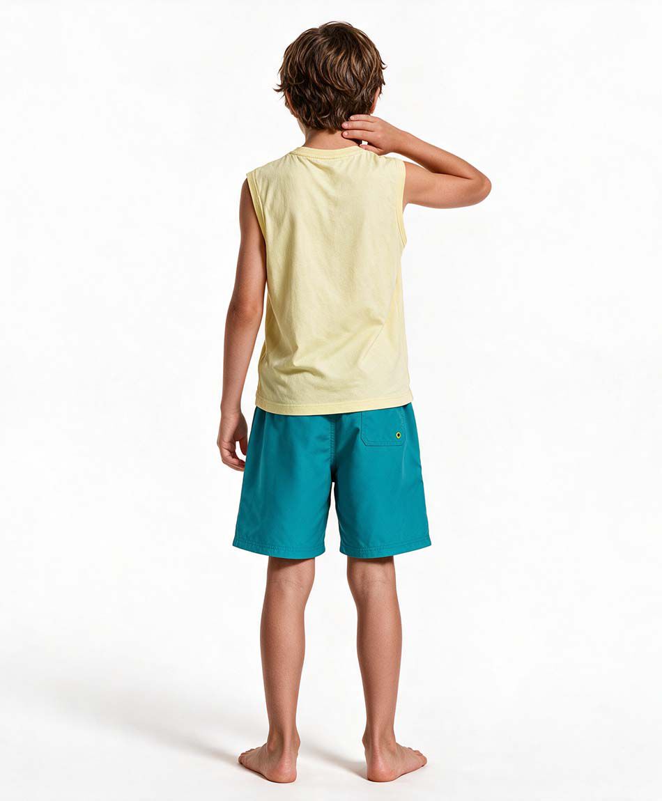 Traje de ba&ntilde;o ni&ntilde;o azul