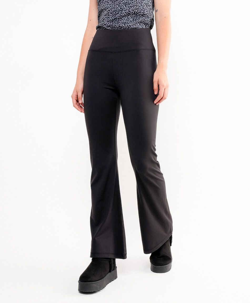 Pantal&oacute;n mujer flare tiro alto