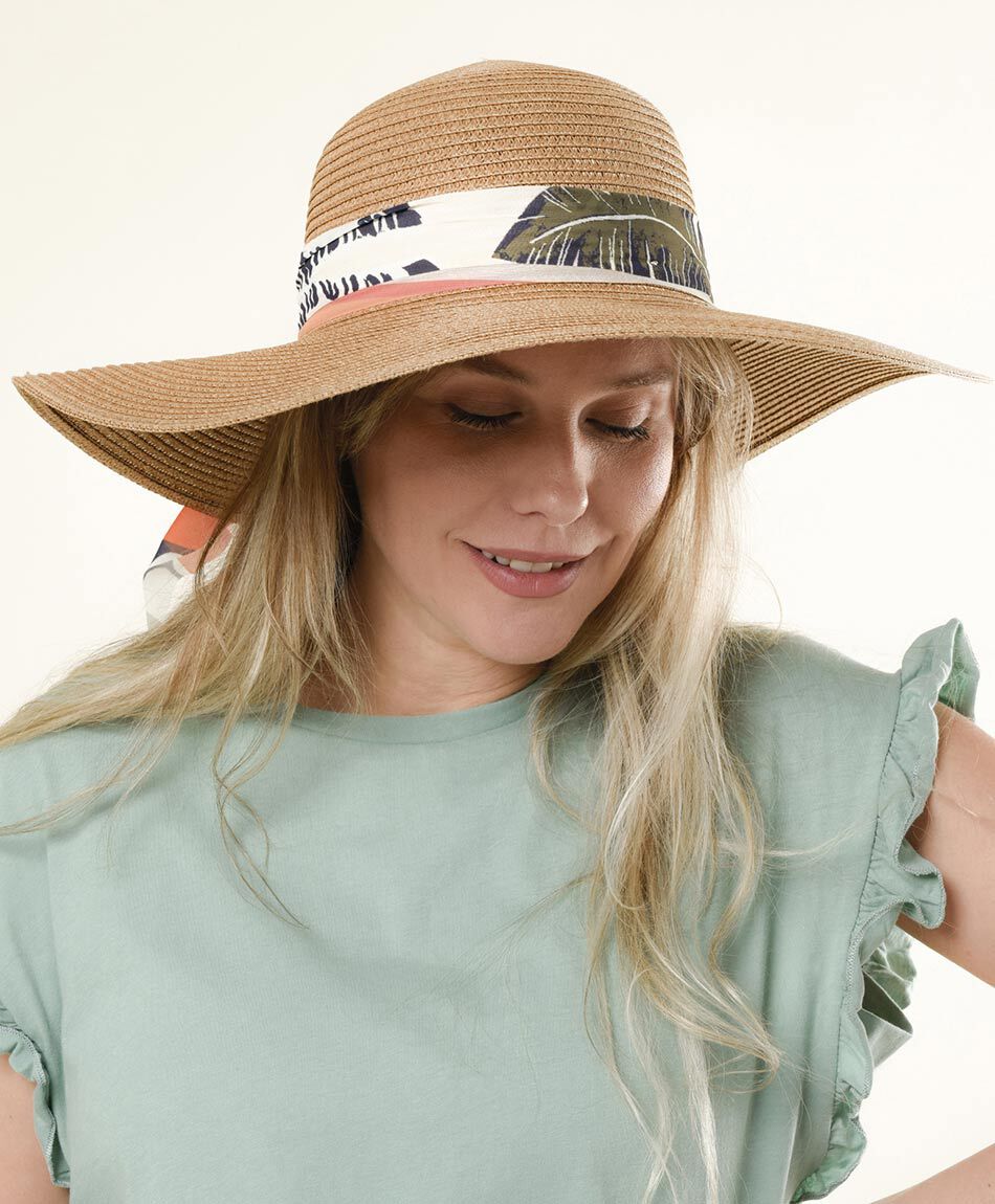 Sombrero mujer pa&ntilde;uelo