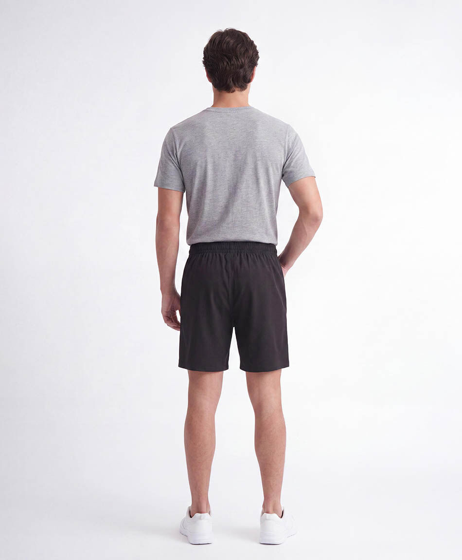 Short deportivo hombre negro cierres