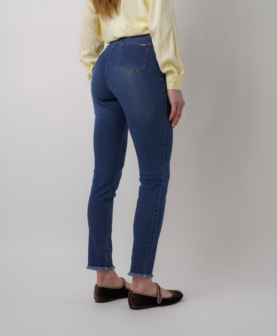 Jeans mujer skinny fit cl&aacute;sico