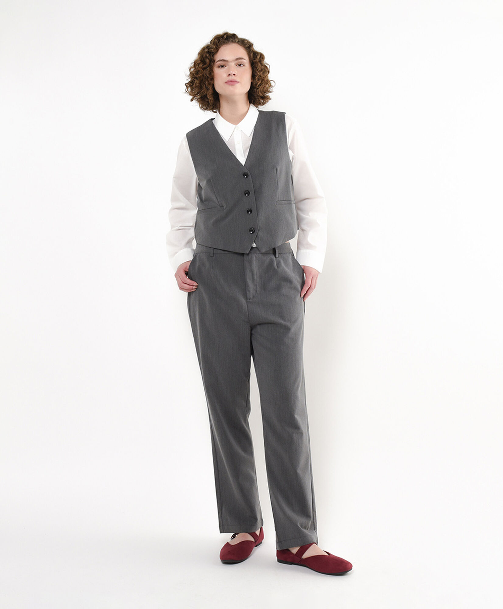 Vest mujer gris Vest mujer gris