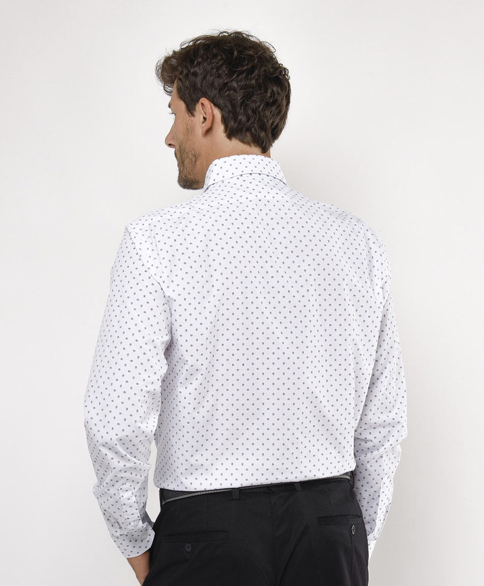 Camisa hombre mini cuadros Camisa hombre mini cuadros