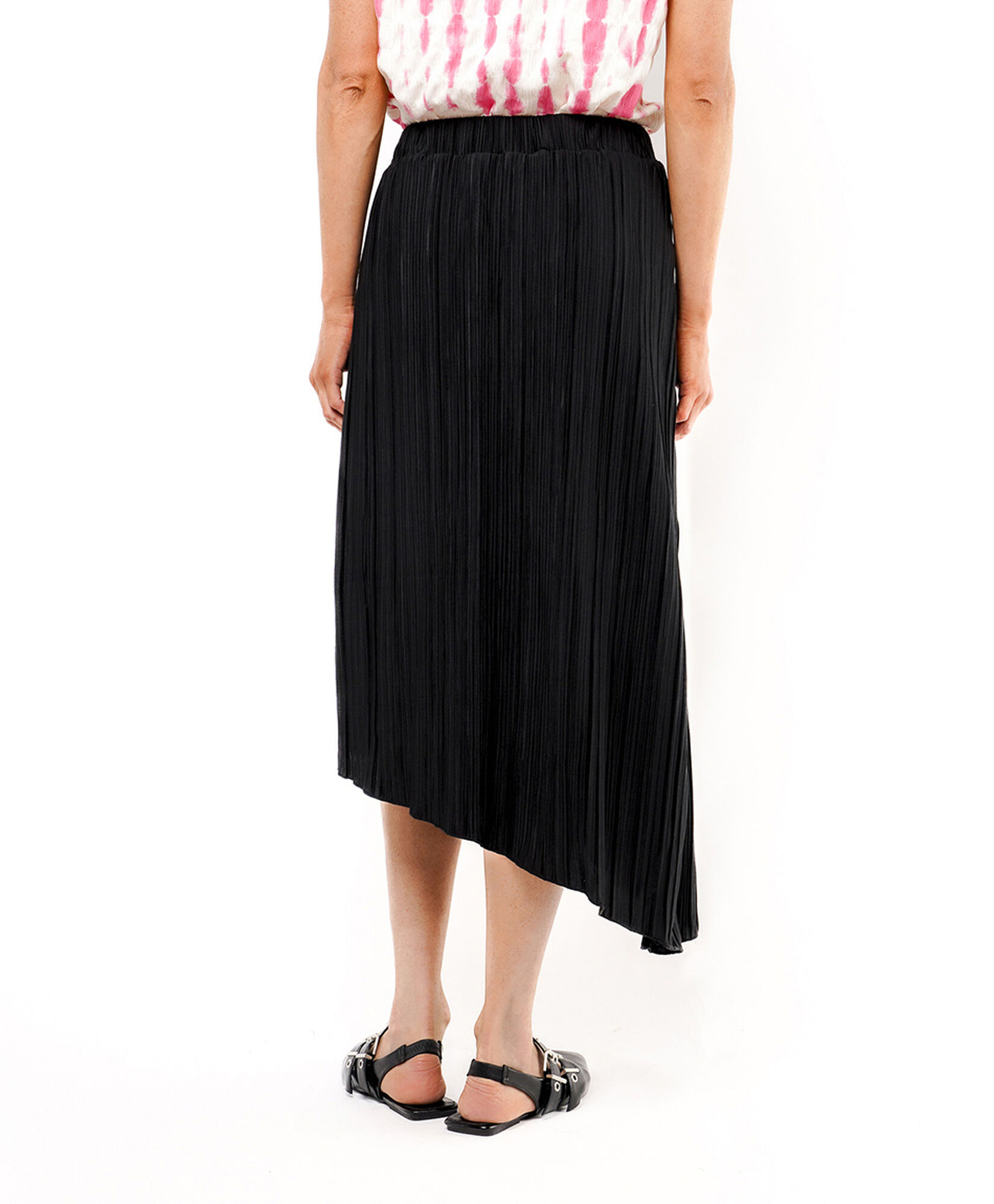 Blusa mujer pliegues asimétrica Blusa mujer pliegues asimétrica