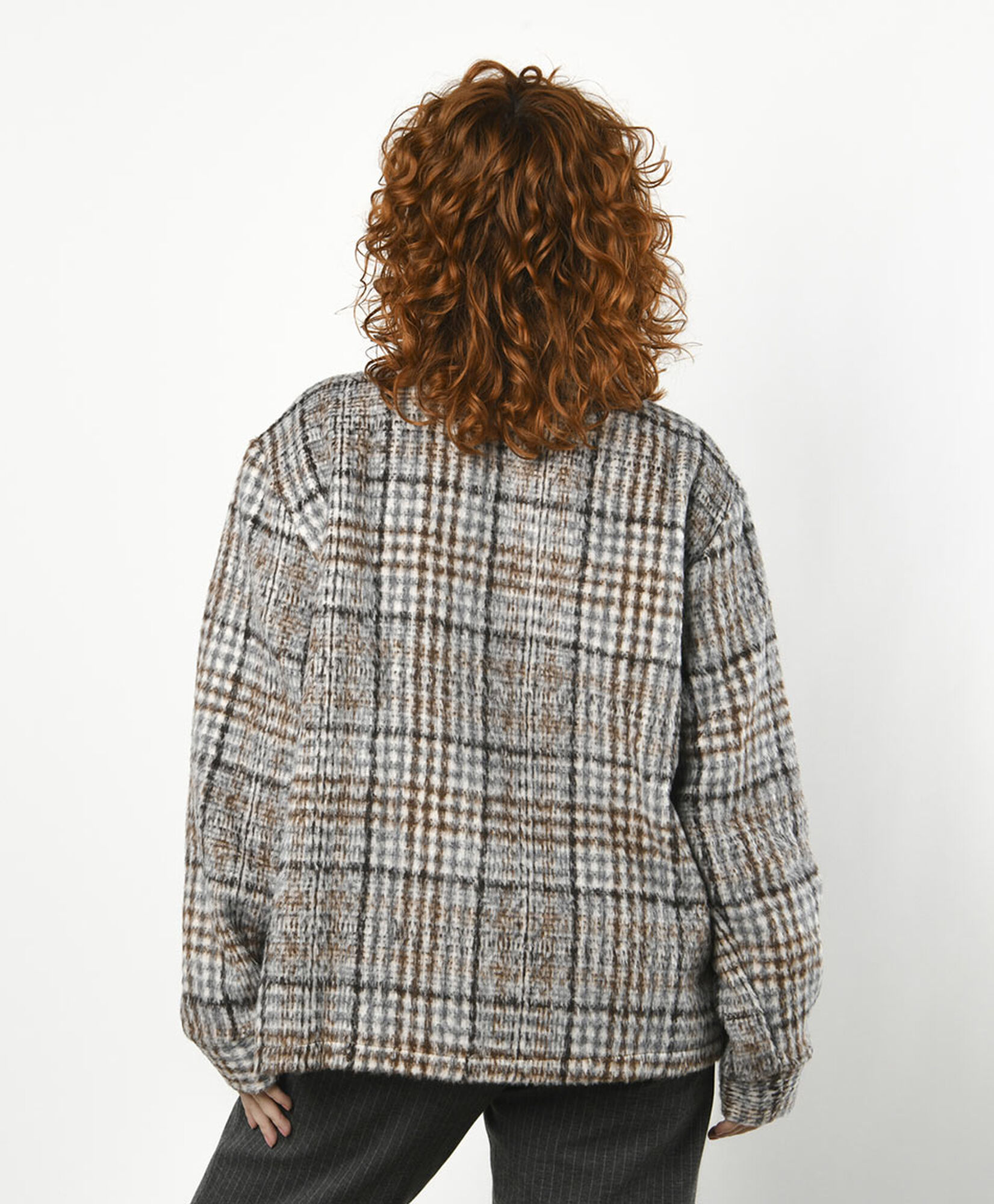 Chaqueta mujer escocesa Chaqueta mujer escocesa