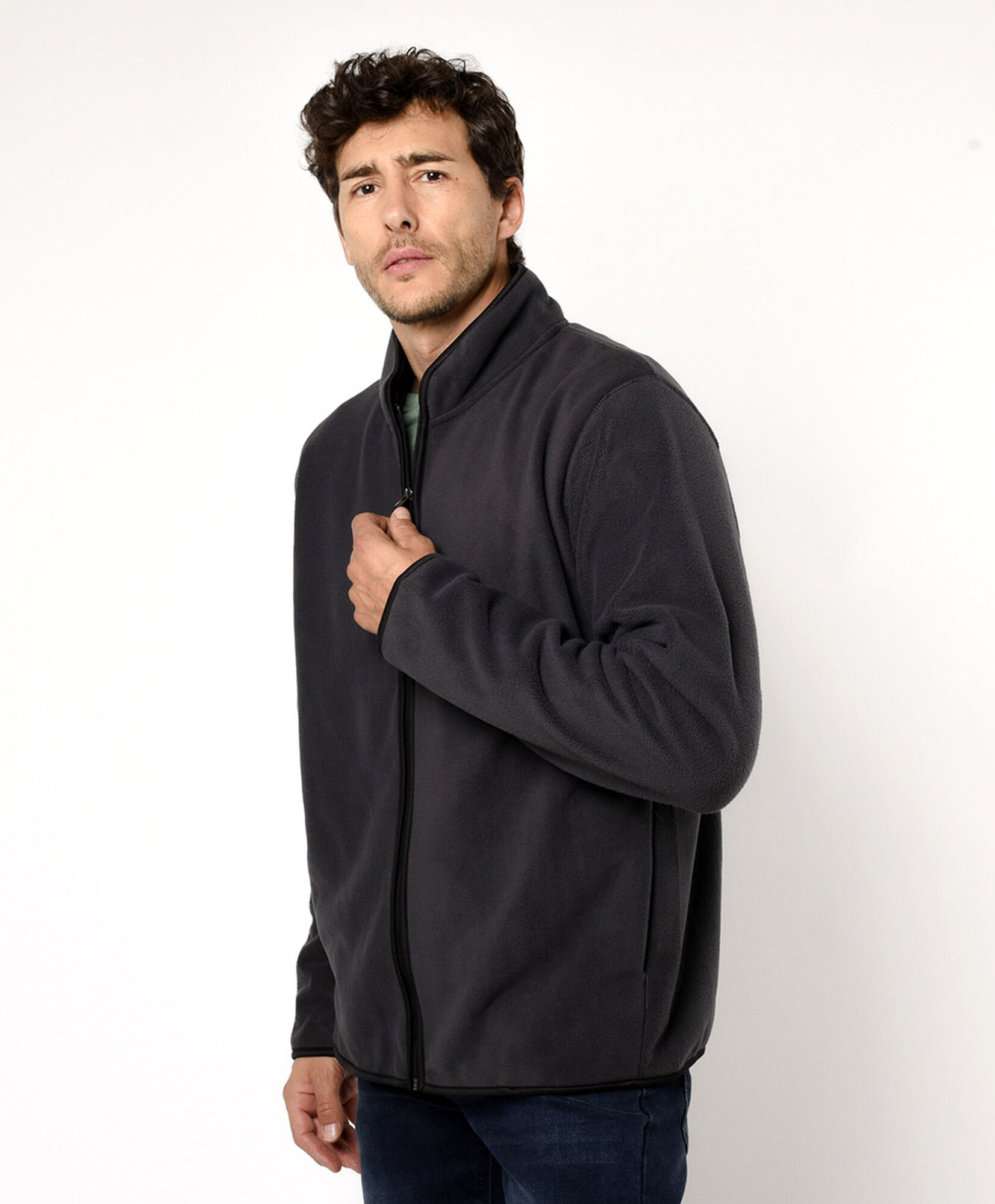 Polar hombre clásico liso color Polar hombre clásico liso color