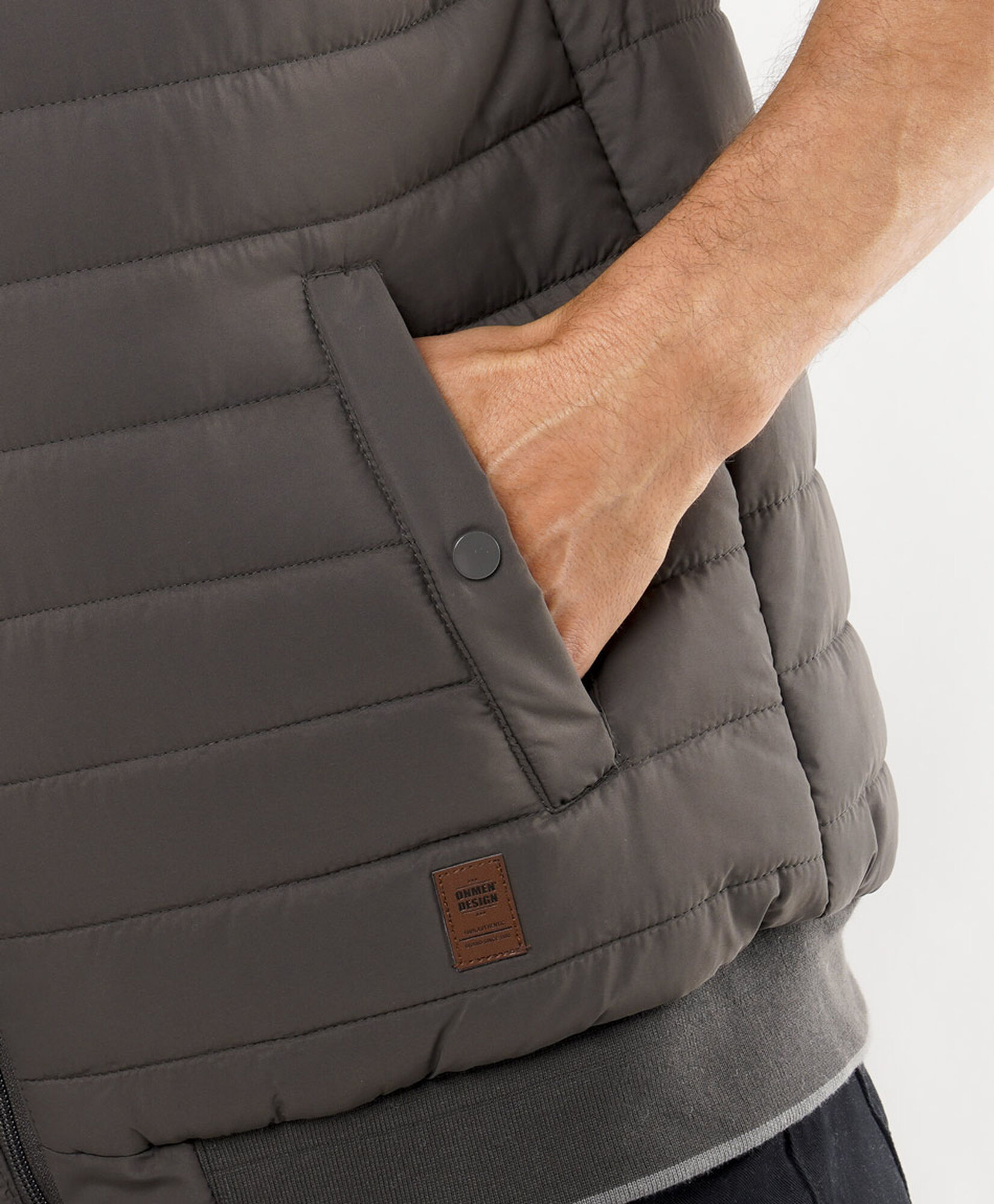 Chaqueta hombre acolchada sin mangas Chaqueta hombre acolchada sin mangas