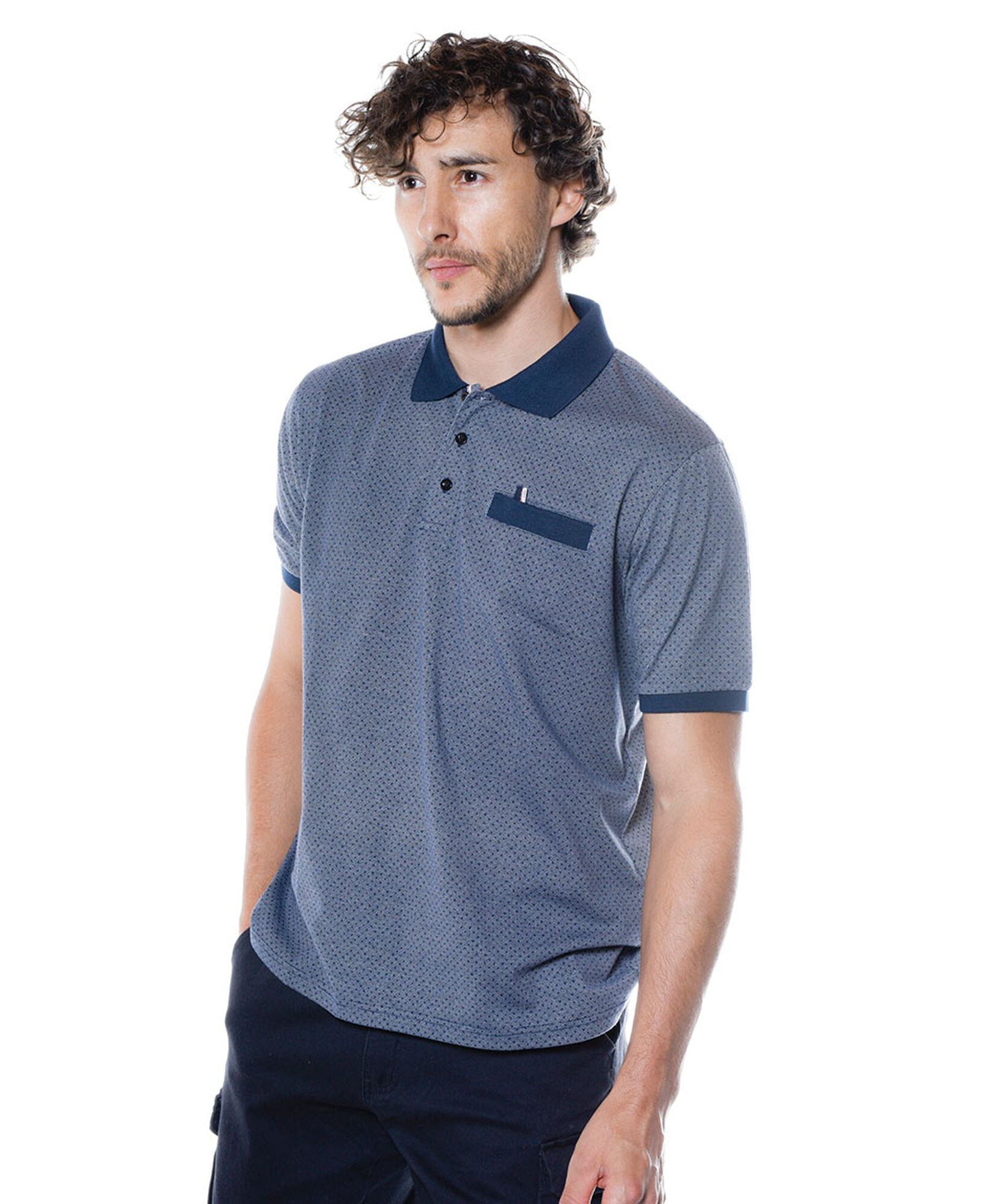 Polera cuello polo Polera cuello polo