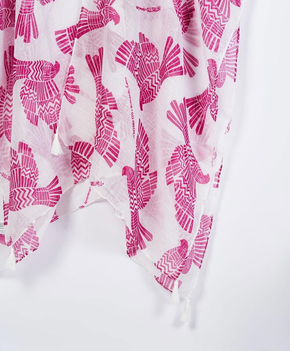 Pareo mujer p&aacute;jaros