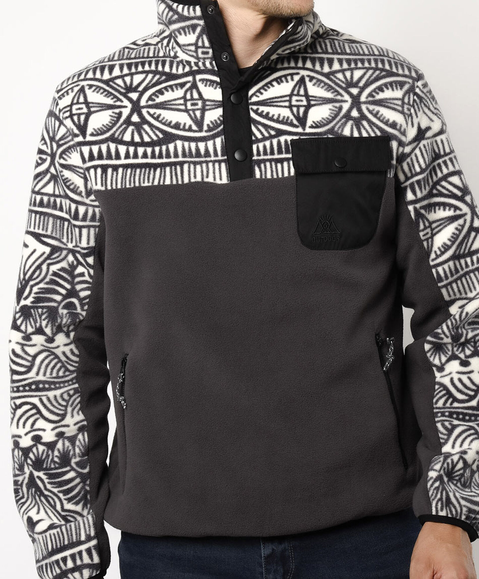 Polar hombre estampado Polar hombre estampado