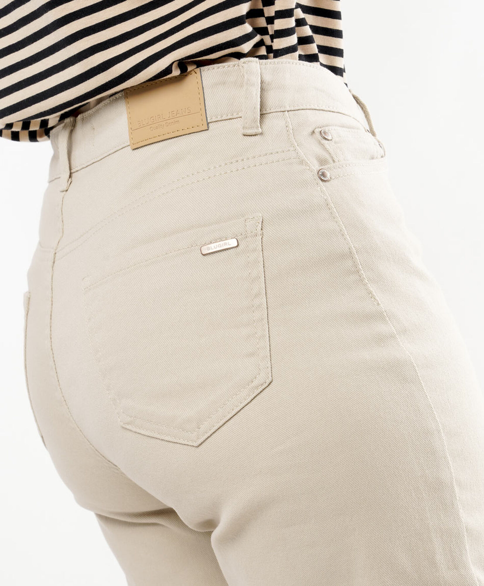 Jeans mujer beige wide Jeans mujer beige wide