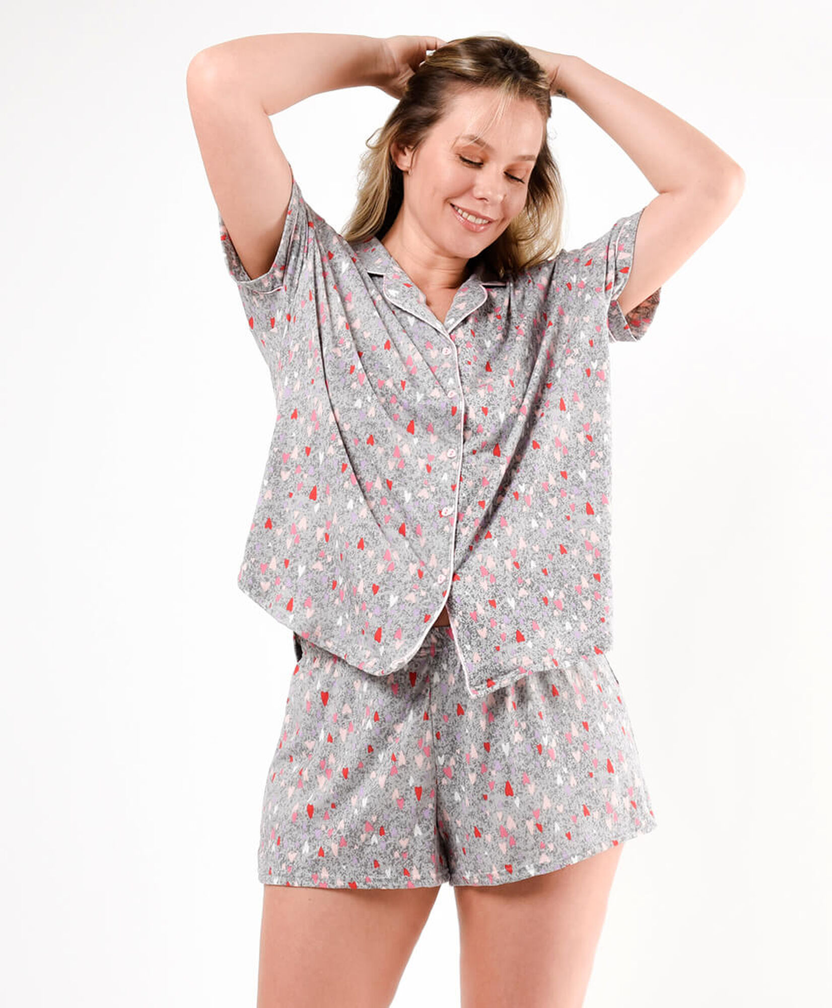 Pijama mujer corazones Pijama mujer corazones