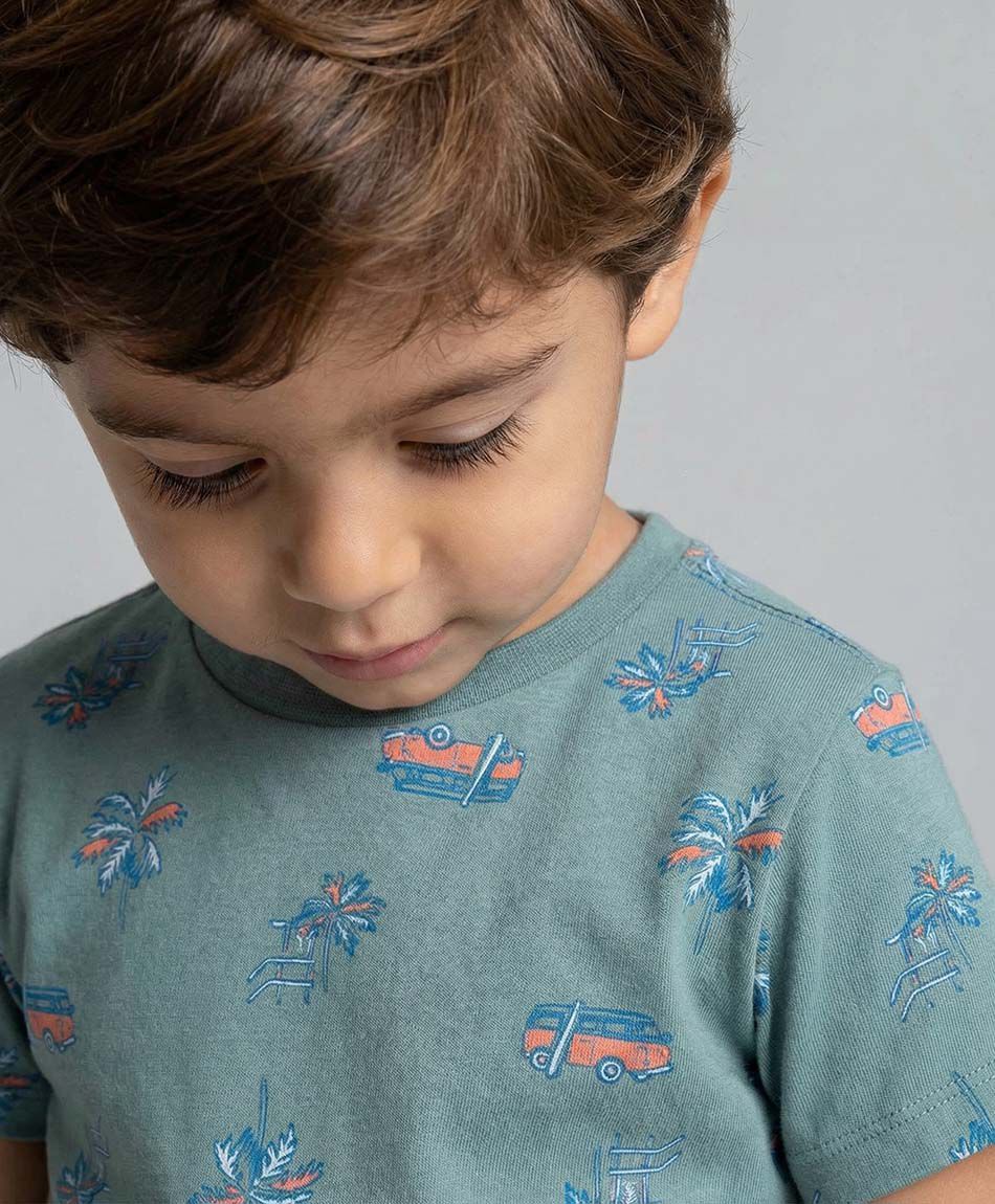 Polera beb&eacute; combi