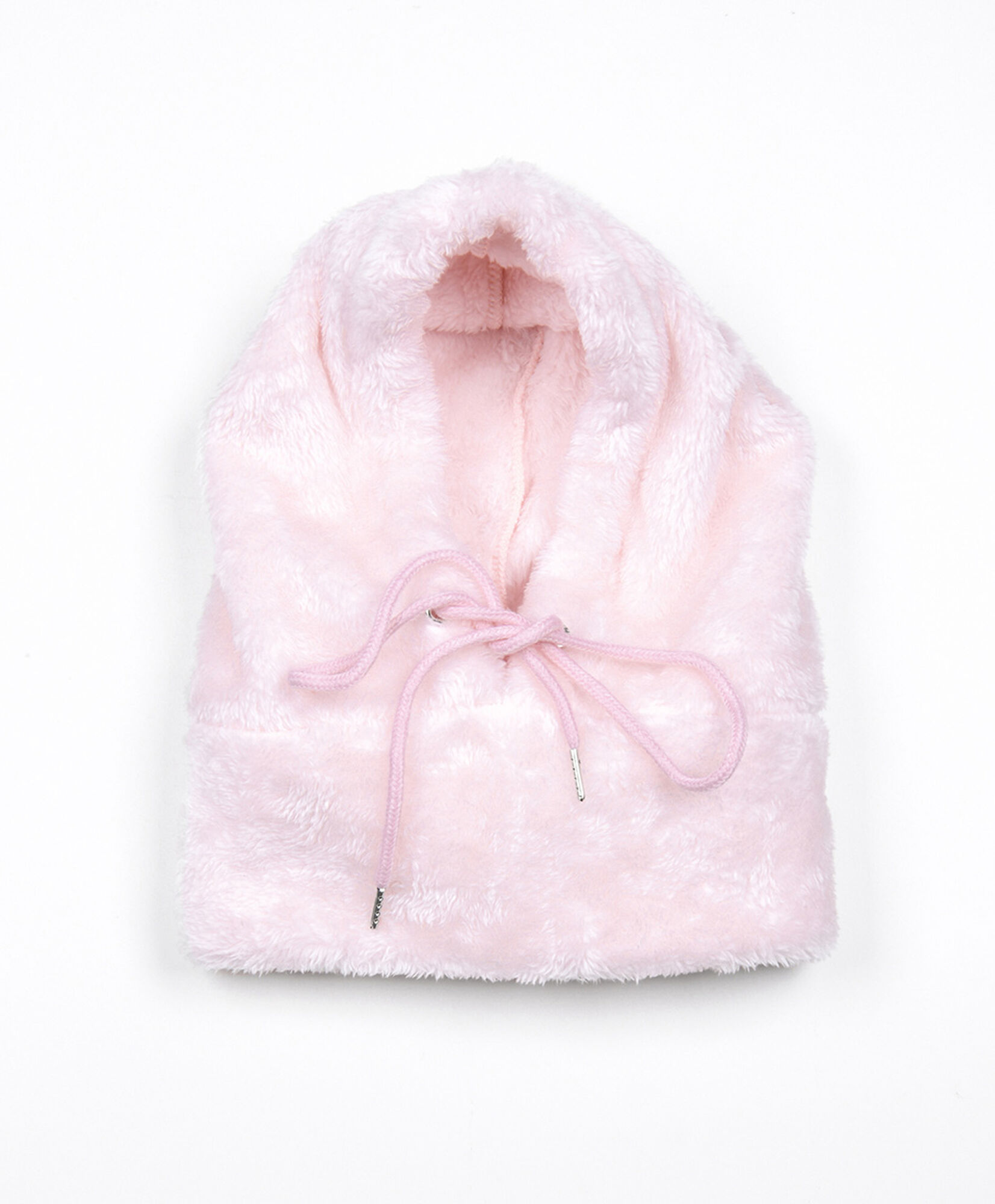 Gorro infantil cuello rosado Gorro infantil cuello rosado