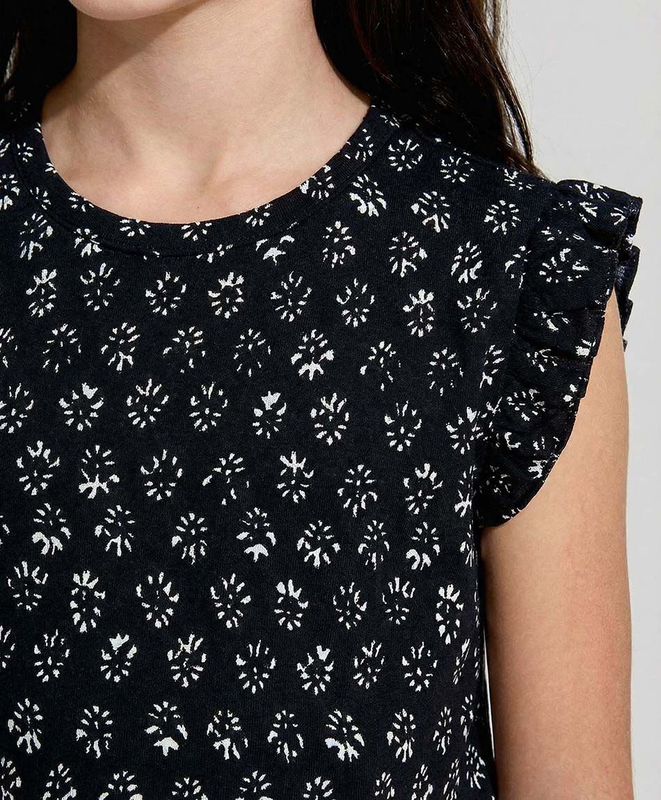 Polera ni&ntilde;a textura