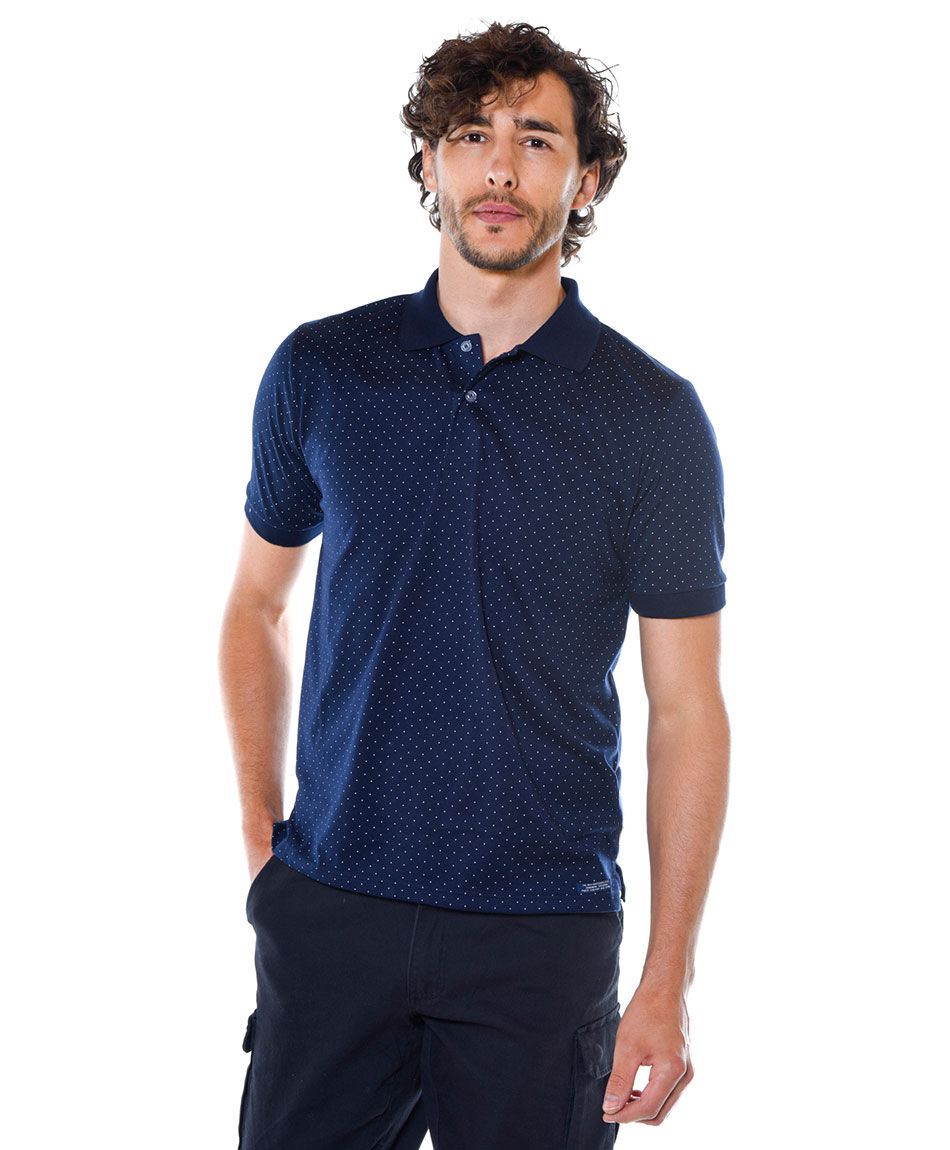 Polera cuello polo