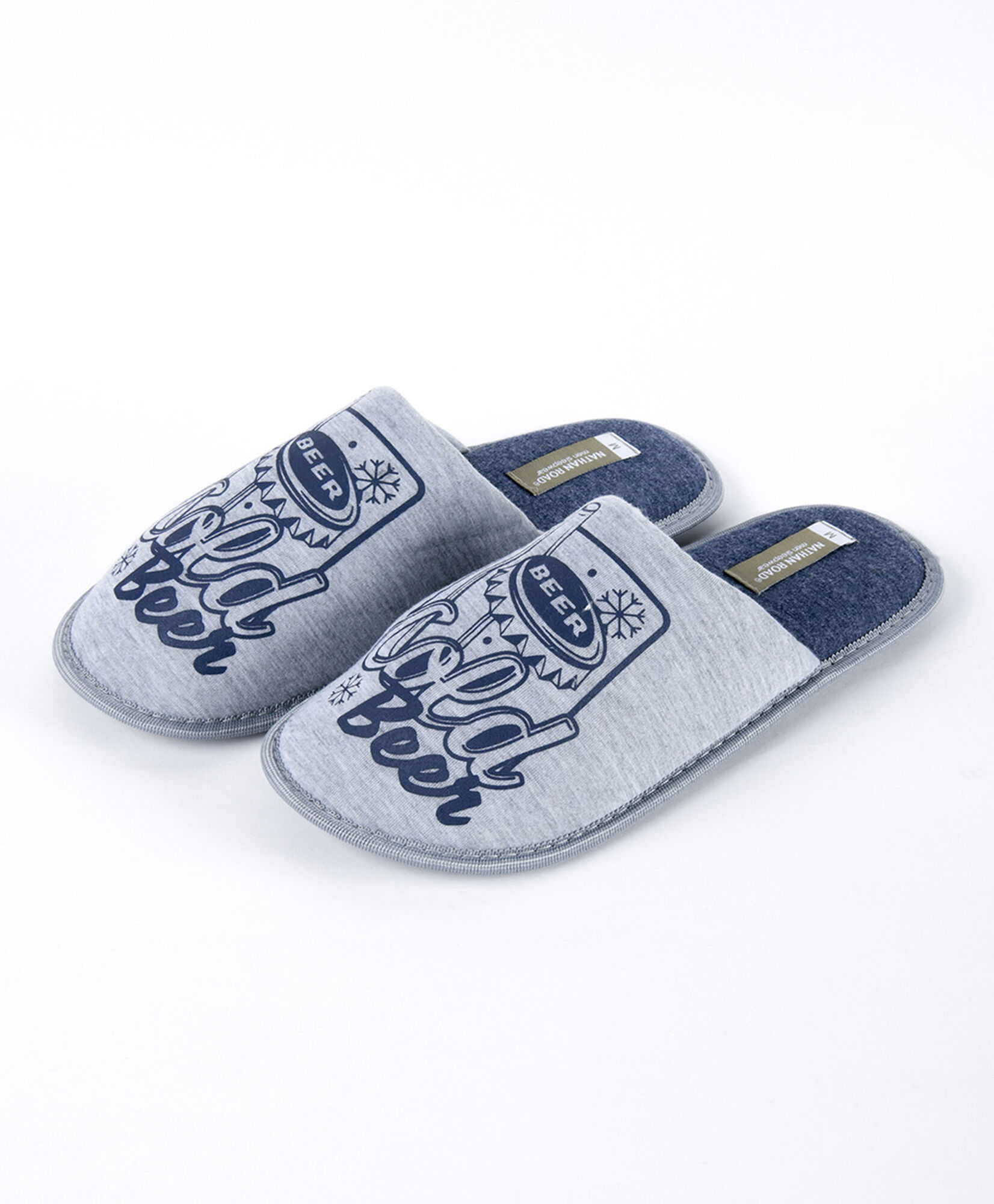 Pantufla hombre diseño gris Pantufla hombre diseño gris
